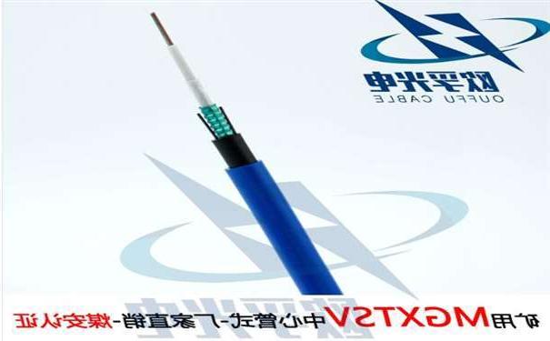 武清区欧孚MGXTSV-8B1 矿用单模阻燃光缆G652D纤芯煤安证书